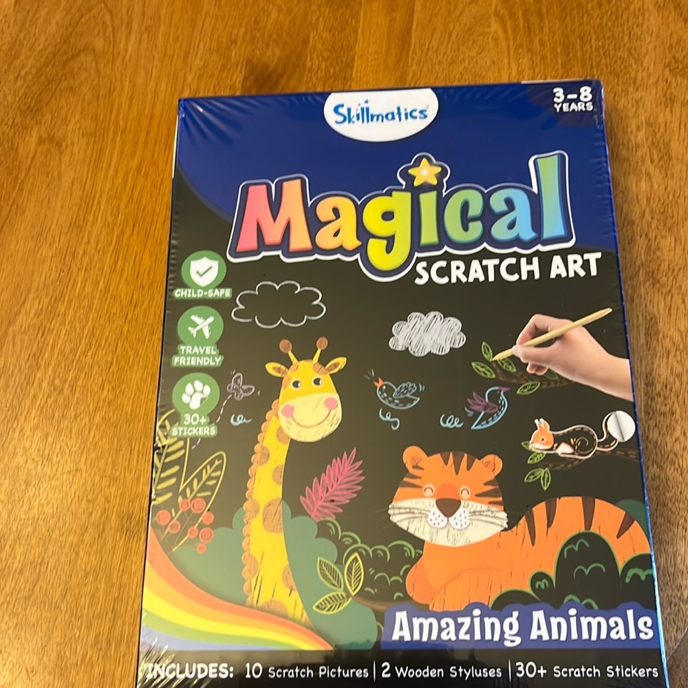 Magical scratch art brand new ages 3-8